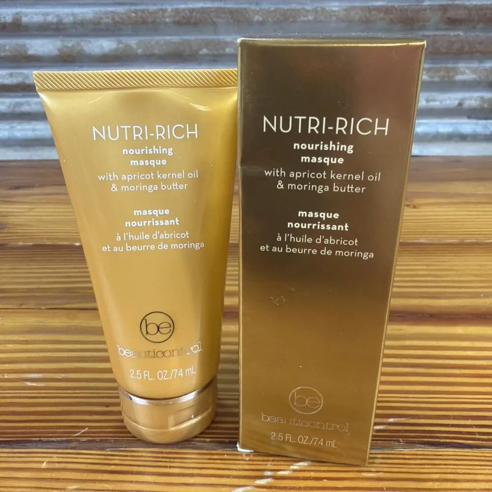 BeautiControl Nutri-Rich Nourishing Masque,Apricot Kernel Oil&Moringa Butter2.5
